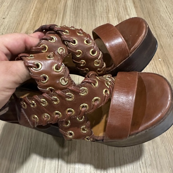 See by Chloe Helen platfo sandals good condition sz 6 1/2 - Picture 6 of 11